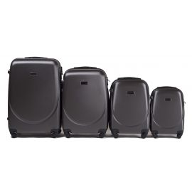 Set Trolere Wings Goose ABS, 4 Piese, Antracit