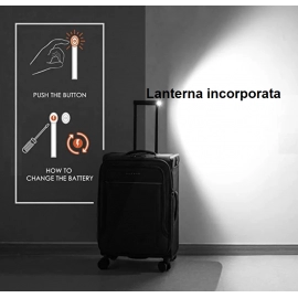Troler Cabina Poliester Impermeabil Verage Toledo, Lanterna, Captuseala Antibacteriana, Cifru TSA, 56 cm, Grena