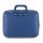 Geanta lux business laptop 13" Medio Bombata-Albastru cobalt