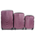 Set Trolere WINGS FALCON ABS 3 Piese Burgundy