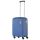 Troler Cabina Polipropilena 4 Roti Duble Cifru TSA TravelZ Vertical 601924 - 55 cm Albastru