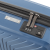 Troler Cabina, Polipropilena, Cifru TSA, USB incoporat, OKOBAN, CarryOn Transport, 55 cm, Albastru