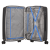 Troler Mediu Extensibil, Polipropilena, Cifru TSA, OKOBAN, CarryOn Transport, 67.5 cm, Negru