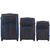 Set Trolere Extensibil 2 Roti Wings W214 - 3 Piese Antracit