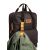 Curea textila cu catarama pentru bagaje, Worldpack, F10420, Negru