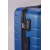 Troler Cabina, ABS, 4 Roti Duble, Benzi, BZ 5694 - 56 cm, Albastru