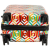 Troler Cabina Madisson SW36820G, Policarbonat, 4 Roti Duble, 55 cm, Multicolor