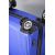 Troler Cabina Benzi BZ 5746, ABS, 4 Roti Duble, 55 cm, Albastru