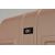 Troler Mic De Cabina, Rowex Casolver, ABS, 55 x 38 x 23 cm, 4 roti duble cu rotatie 360°, Cifru TSA, Auriu