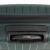 Troler Cabina Polipropilena, Fermoar Antifurt, Cifru TSA, Snowball SW39403, 4 Roti Duble, 55 cm, Verde inchis