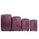 Set Trolere WINGS FALCON ABS 4 Piese Burgundy