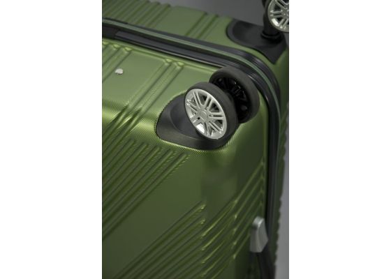 Troler Cabina ABS 4 Roti Benzi BZ 4871- 53 cm