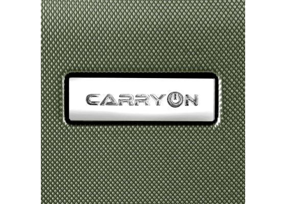 Troler Cabina Policarbonat/ABS 2 Roti CarryOn SKYHOPPER 52 cm Verde - produs resigilat