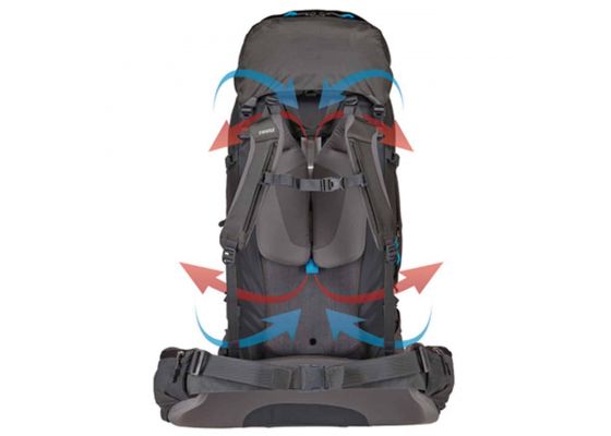 Rucsac Munte tehnic Thule Guidepost 75L Men's Backpacking Pack - Poseidon/Light Poseidon