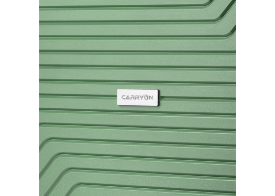 Troler Mediu Extensibil, Polipropilena, Cifru TSA, OKOBAN, CarryOn Transport, 67.5 cm, Verde