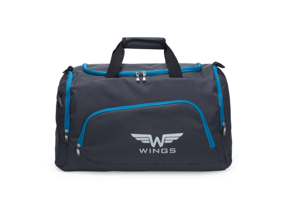 Geanta de voiaj/sport Wings TB 1006 - 55 cm Gri/Albastru