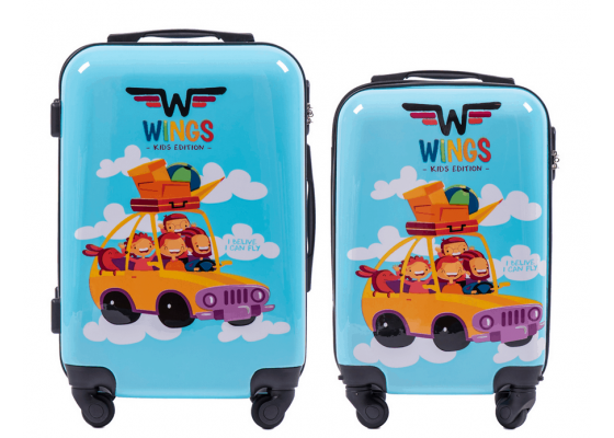 Set Trolere Copii Wings WKIDS - 2 Piese Car