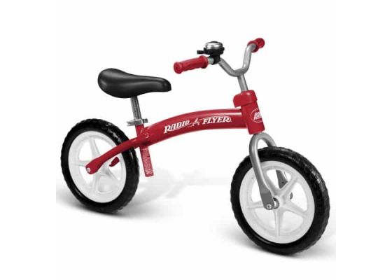 Bicicleta fara pedale Radio Flyer Glide & Go Balance Bike Rosu 2-5 ani