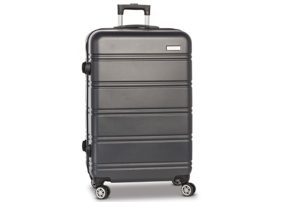 Set Trolere, ABS, 4 Roti Duble, F81857 - 3 Piese, Hoffmanns - Michelino Line, Antracit