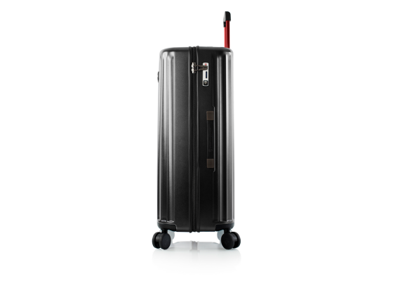 Troler Mare, Heys, Smart Luggage, Policarbonat, 4 Roti Duble, HY15034, 76 cm, Negru