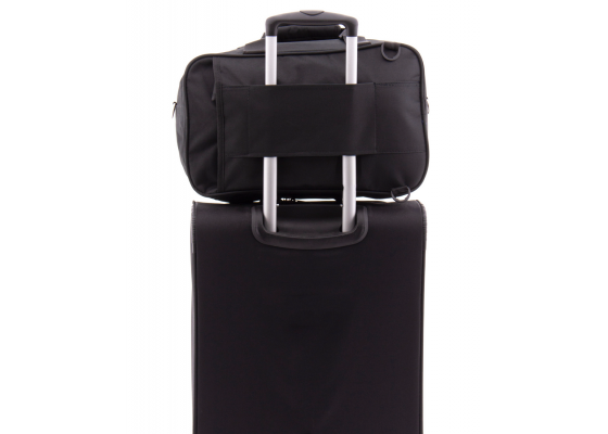 Rucsac de calatorie, tip geanta, pentru Wizz Air, Gladiator, Arctic, MG 3728 - 40 cm, Negru