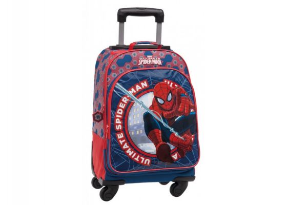 Troler Copii Convertibil Spiderman 44 cm